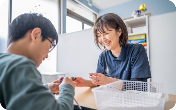 子どもたちに寄り添い、共にサポートする